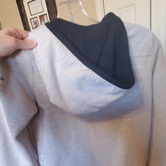 Abercrombie kids grey hooded jacket - Picture 6 of 6